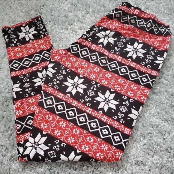 No Boundaries Pants - Junior Size L No Boundaries Winter Print